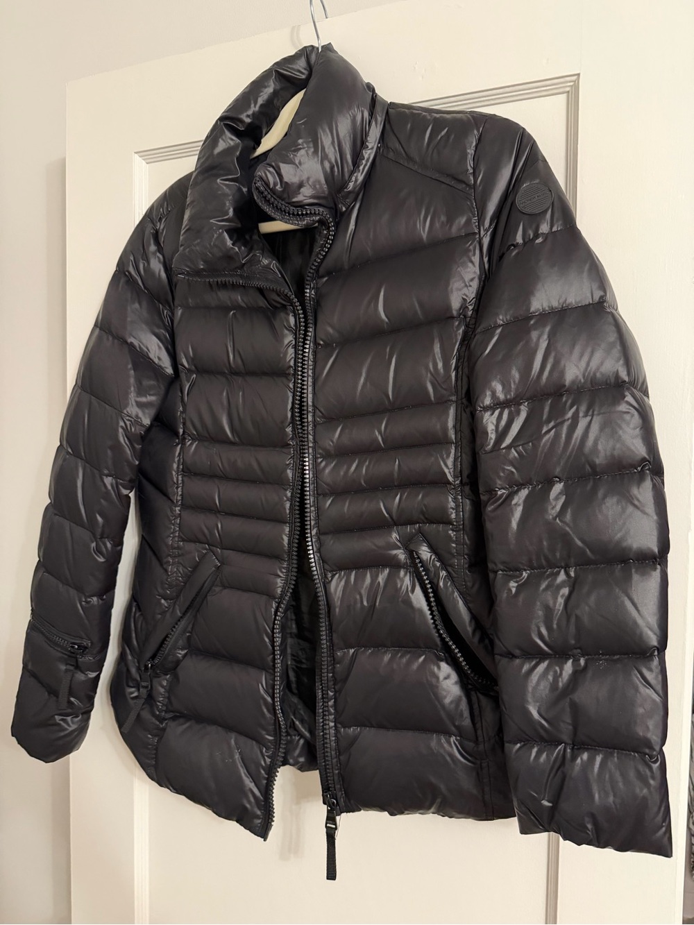 Andrew Marc Black Quilted Puffer Jacket